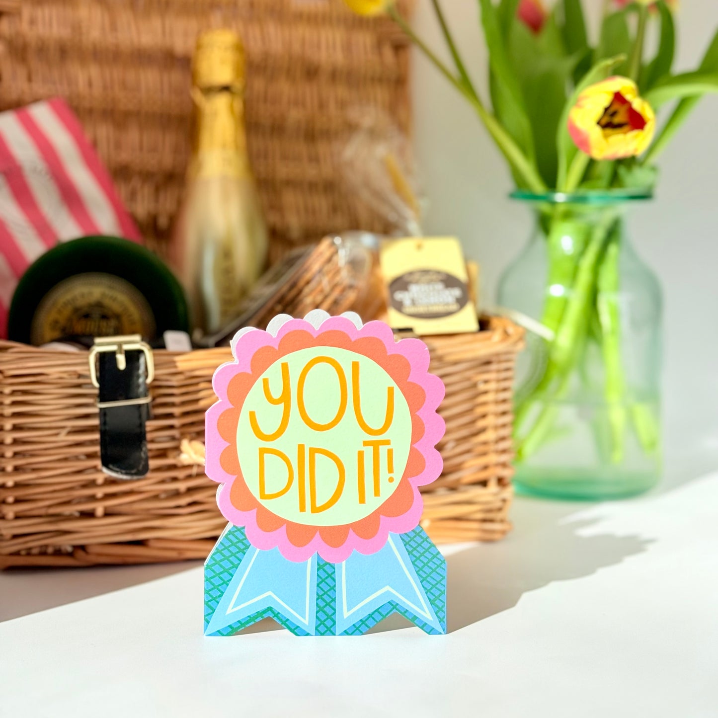 You did it!