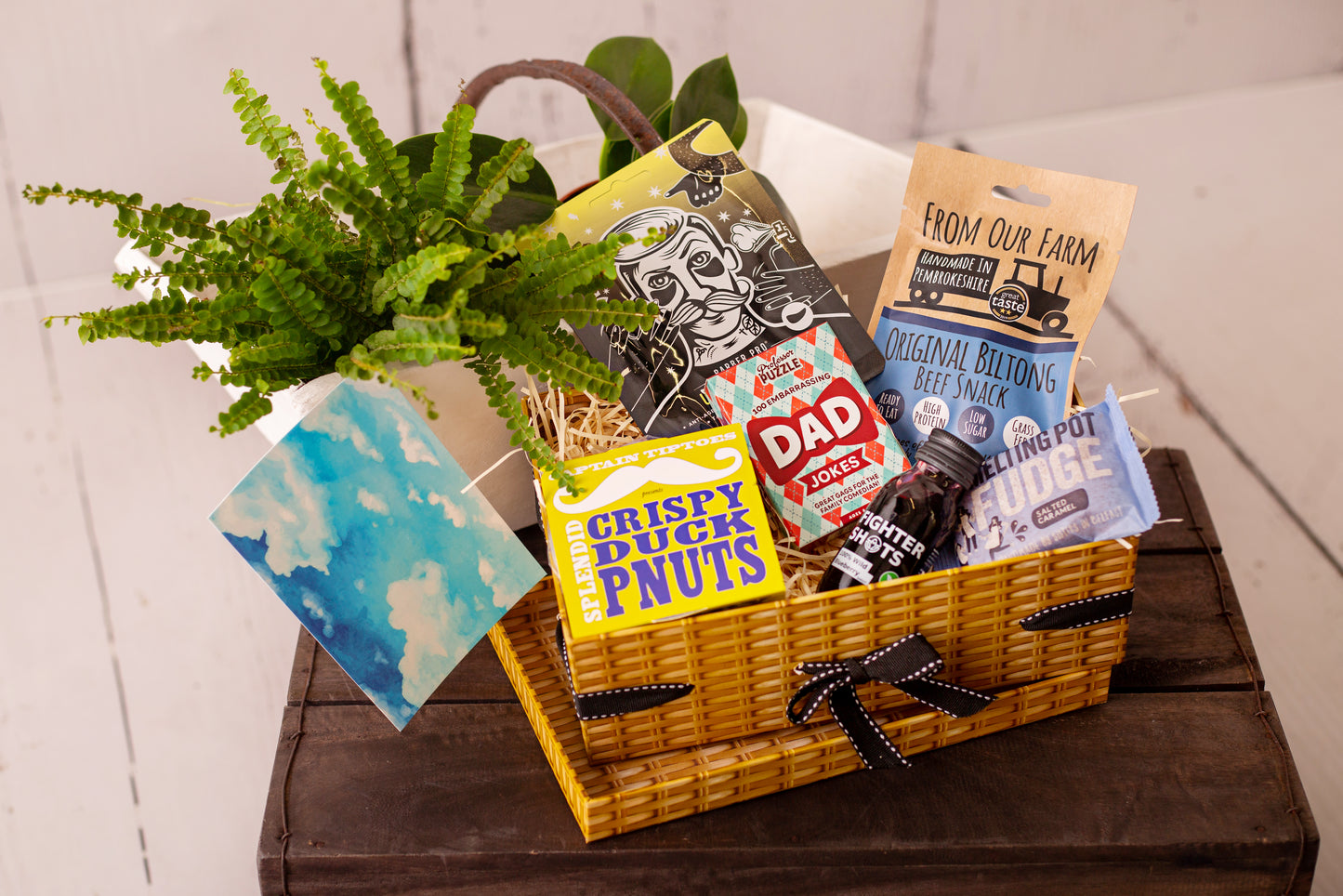 New Dad survival box