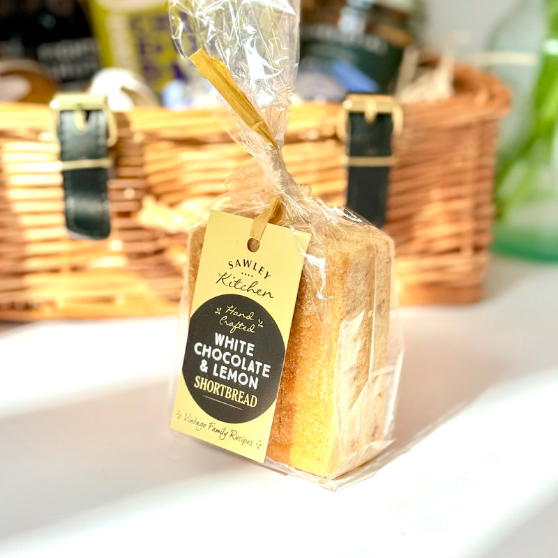 White chocolate & Lemon shortbread