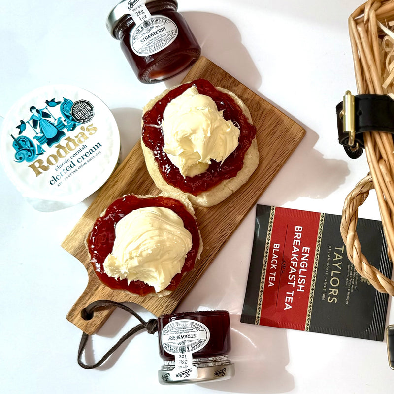 Strawberry cream tea