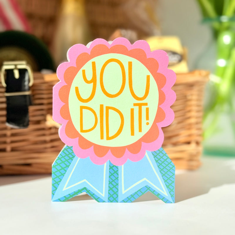 You did it!