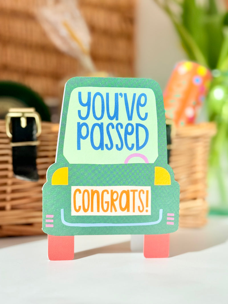 You’ve passed